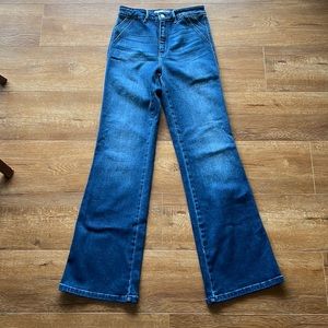 NWOT Kancan Flare Denim 7/27